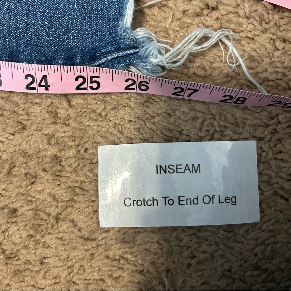 Madewell | 9” High Rise Skinny Crop Jeans Raw Hem Women’s Size 27 - Picture 17 of 17